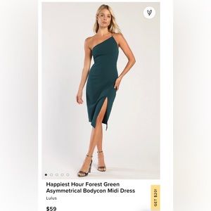 Lulus Bodycon Midi Dress